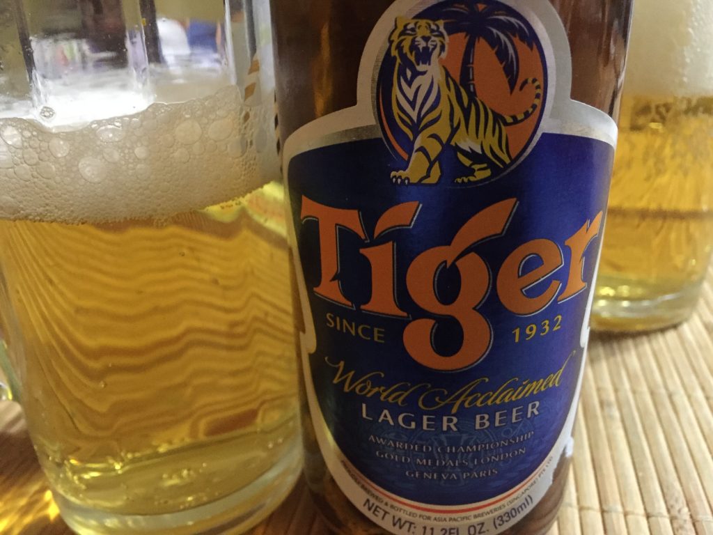 Tiger Lager Beer aus Singnapur