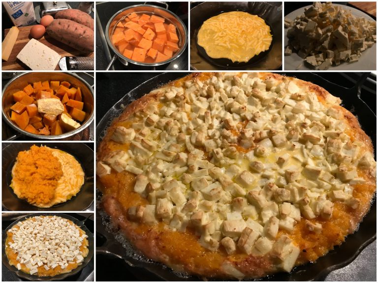 Süßkartoffel-Frittata