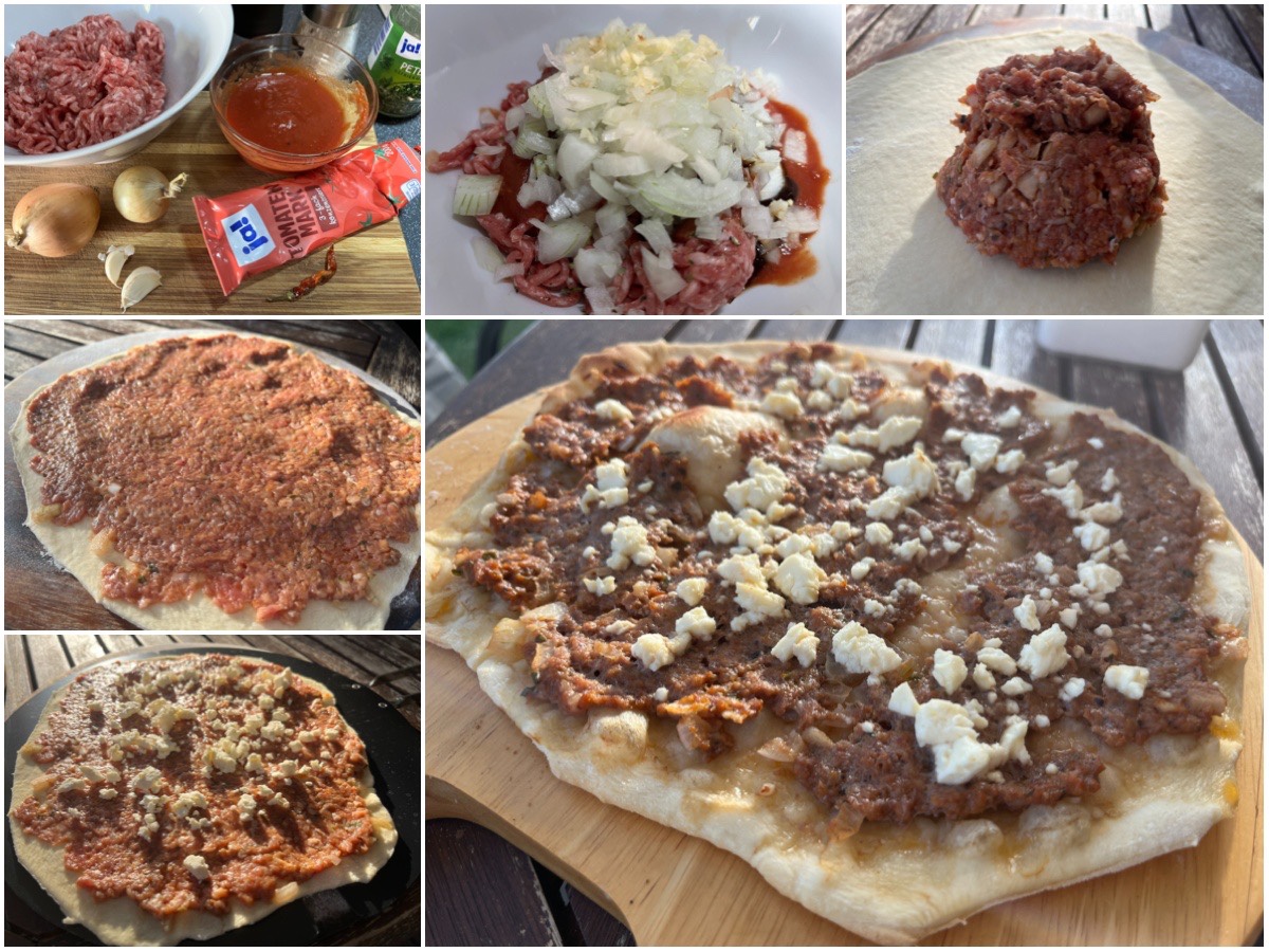 Pizza türkischer Art